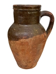 (3) Rustic Early Terracotta Jugs