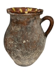 (3) Rustic Early Terracotta Jugs