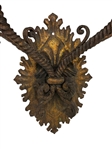 Pair of Heavy Iron Wall Sconces