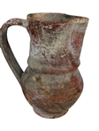 (3) Earthenware Terra Cotta Pitchers