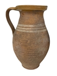 (3) Earthenware Terra Cotta Pitchers