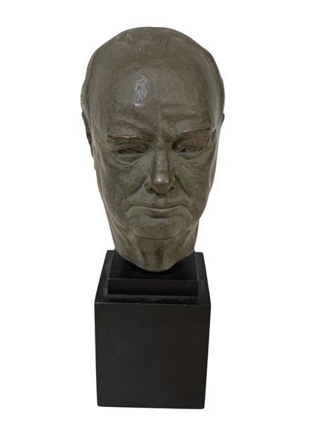 After Leo Cherne 1963 Winston Churchill Bust