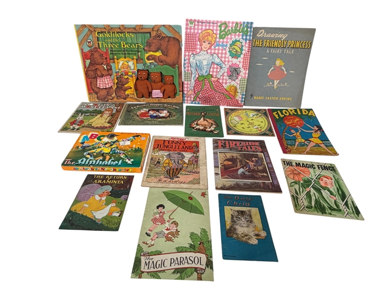(15) Group of Vintage Childrens Books