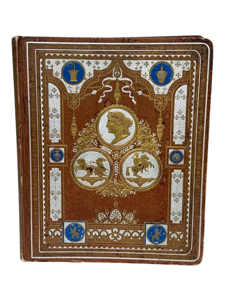Incredible Scrapbook Filled With Turn of the Century Advertising Cards, Holiday Greetings, Black Americana