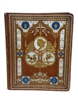 Incredible Scrapbook Filled With Turn of the Century Advertising Cards, Holiday Greetings, Black Americana