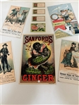 Incredible Scrapbook Filled With Turn of the Century Advertising Cards, Holiday Greetings, Black Americana