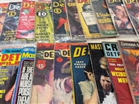 Large Group of 1930's True Detective Magazines