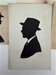 (37) Hand Cut Signed Silhouettes