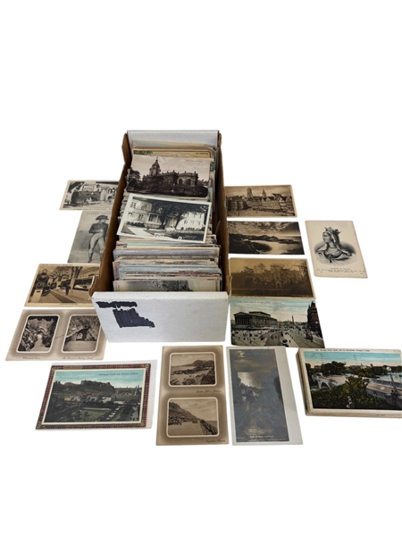 800-1000 Turn of the Century Early Foreign Postcards