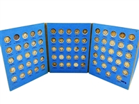 Group of (3) Dime Coin Albums, Many Silver Dimes