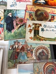 150+ Vintage Border, Borderless, Holiday, Thanksgiving, Fourth of July, Christmas Postcards