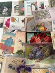 150+ Vintage Border, Borderless, Holiday, Thanksgiving, Fourth of July, Christmas Postcards