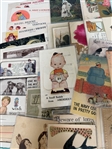 150+ Vintage Border, Borderless, Holiday, Thanksgiving, Fourth of July, Christmas Postcards