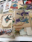150+ Vintage Border, Borderless, Holiday, Thanksgiving, Fourth of July, Christmas Postcards