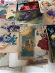 150+ Vintage Border, Borderless, Holiday, Thanksgiving, Fourth of July, Christmas Postcards