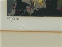 Leroy Neiman (Amer. 1921-2012) Serigraph Champions at Madison Square Garden 