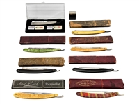 Group of Vintage Straight Razors 
