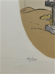 Johnny Hart B.C. Comic Art Embellished Lithograph