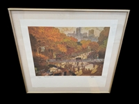 Bart Forbes "New York City Marathon" Participant Edition Lithograph