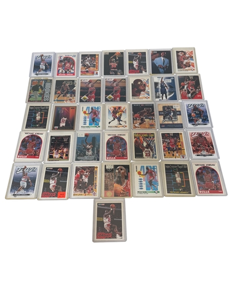 (36) Michael Jordan Basketball Trading Cards