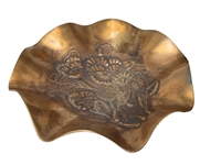 (3) pieces of Brass; 2 Enameled