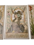 (3) Arpad Basch Designed Postcards