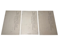 (3) Arpad Basch Designed Postcards