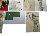 (11) Raphael Kirchner and Others Art Nouveau Postcards