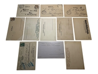 (11) Raphael Kirchner and Others Art Nouveau Postcards