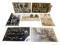 (7) Sports Related Real Photo Postcards