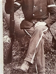 Civil War Cabinet Card Photograph & (4) Freight Railroad Receipts for Musket Transportation