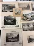 (33) Engravings, Postcards, Calendar Niagara Falls