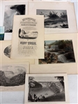 (33) Engravings, Postcards, Calendar Niagara Falls