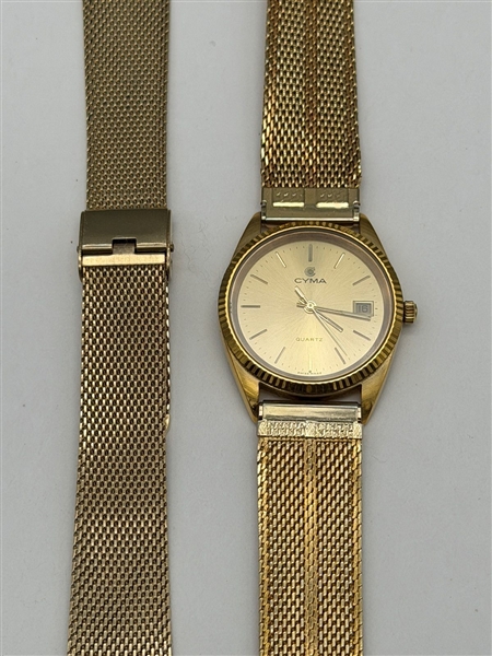 Cyma Rare Mens Wrist Watch