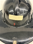 Vintage Fireman's Helmet With Leather Badge
