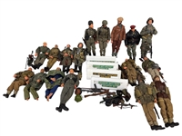 (17) GI Joe, Ultimate Soldier, Dragon Models, and Large Group of Accessories