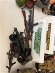 (17) GI Joe, Ultimate Soldier, Dragon Models, and Large Group of Accessories