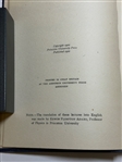 Albert Einstein The Meaning of Relativity First American Edition