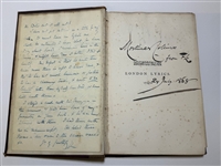 London Lyrics by Frederick Locker 1868 Signed by Author with Handwritten Letters