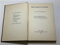 F. Scott Fitzgerald The Great Gatsby 1925 First Edition