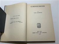 Cornhuskers by Carl Sandburg 1918 First Edition Second State