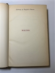 The Complete Angler by Izaak Walton 1906 Rebound in Leather