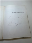 The Films of Spencer Tracy by Donald Deschner 1968 First Edition Signed and Inscribed by Spencer Tracy