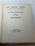 The Compleat Angler by Izaak Walton & Charles Cotton 1927 Reprint with Dust Jacket