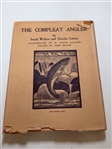 The Compleat Angler by Izaak Walton & Charles Cotton 1927 Reprint with Dust Jacket
