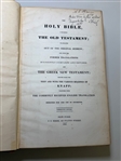 The Holy Bible Unique Student Bible 1845 First Edition 