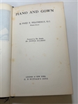 Piano and Gown by Fred Weatherly 1926 First Edition Inscribed and Signed