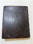 Tooneel Des Menschelikken Levens Gulden Winkel by Joost Van Den Vondel 1699 First Edition Full Leather Boards