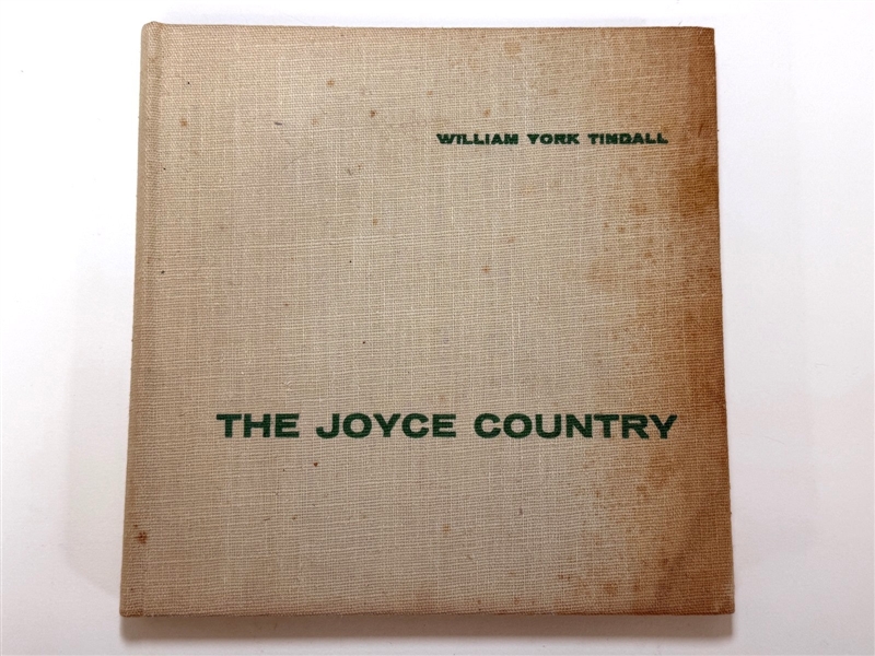 "The Joyce Country" by William York Tindall 1969 First Edition Second Issue