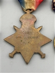 (4) World War I French, British, U.S. Medals